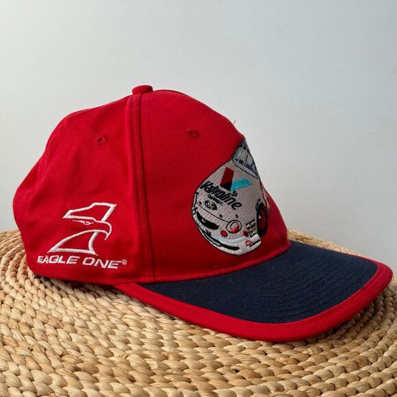 VTG 90's Mark Martin #6 Nascar Strap Back Hat Cap Valvoline Race Car - Picture 2 of 6